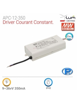 Driver courant constant APC-12-350 Meanwell