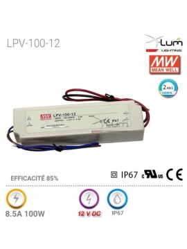 Distributeur France LPV-100-12 Meanwell