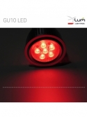 GU10 LED rouge Dimmable pro