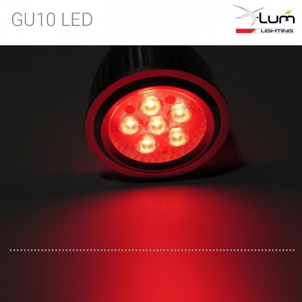 GU10 LED rouge Dimmable pro