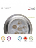 Ampoule LED 6W Rouge GU10 Distributeur