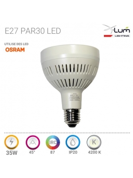 Ampoule E27 PAR30 Osram 35W 4200K