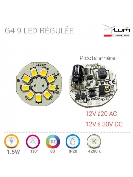 Ampoule G4 LED 1.5W neutre
