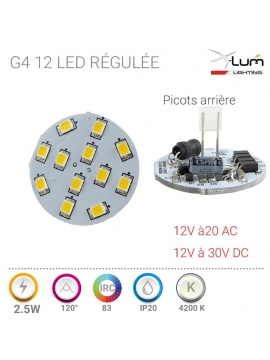 Ampoule Led 12 24 V DC 7 W E27 Lux Me - ampoules led basse tension