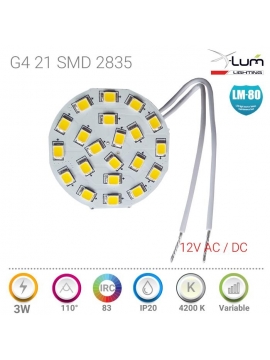 G4 LED 3W 4500K Pro