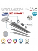 Luminaire 150W LED industrie X-Lum-Lighting