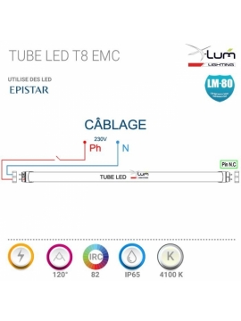 T8ALU0018NQ4VAF-T8-Cablage