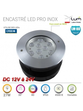 Spot LED 27W jardin forte puissance. X-Lum-Lighting