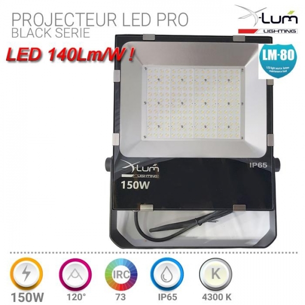 Projecteur LED 150W industriel Pro