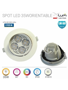 Spot LED osram haut de gamme IRC 86 Spot LED osram haut de gamme IRC 86