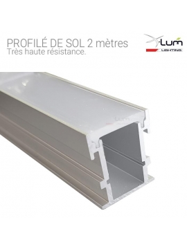 profilé alu LED encastré sol Distributeur X-Lum-Lighting