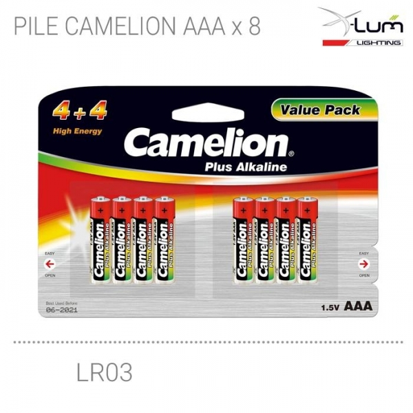 12 Pièces AA LR6 +12 Pièces Piles LR03 AAA 1.5 V Piles Alcalines à