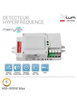 Détecteur hyperfréquence 400w Merrytek