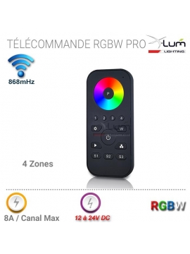 Télécommande tactile pro RGBW 868mHz