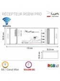 contrôleur RGBW pro fournisseur X-Lum-Lighting