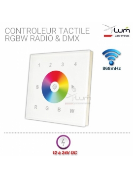 contrôleur tactile led rgbw rf X-Lum-Lighting Led Eco First