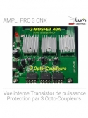 Ampli RGB Pro 3x8A haute vitesse optocoupleur