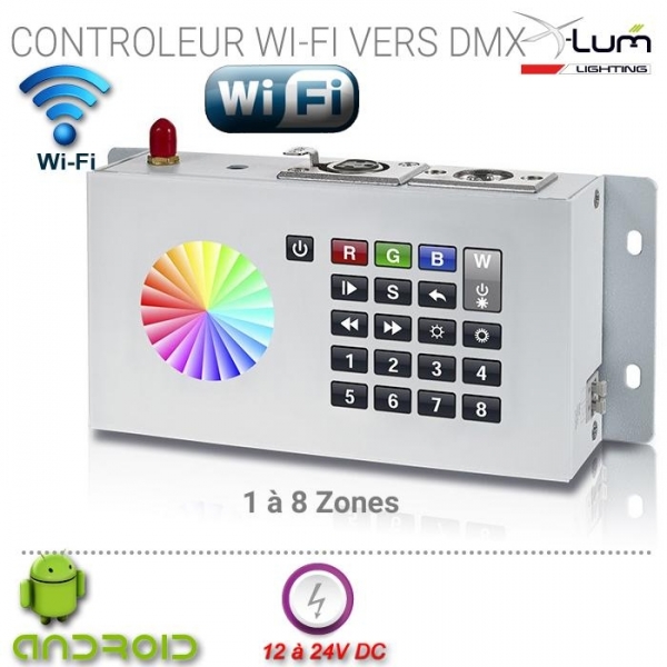 Wifi DMX 512 interface Pro X-Lum-Lighting
