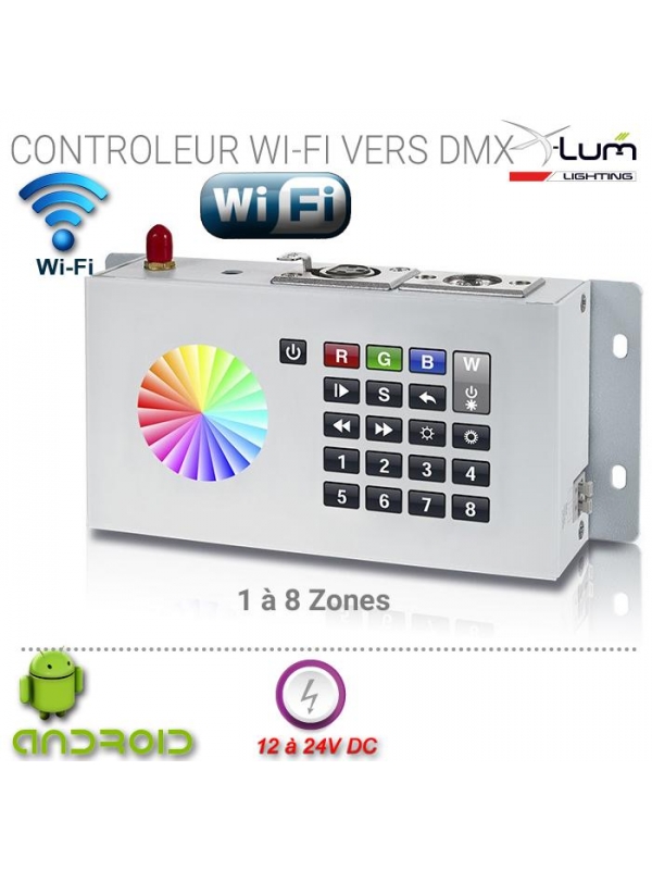 Wifi DMX 512 interface Pro X-Lum-Lighting