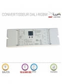 Convertisseur dali RGBW tension fixe