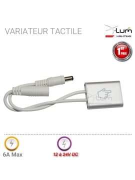 INTERRUPTEUR / VARIATEUR TACTILE - 12v - 24v - 4A inte-vari-12v-24v-4a