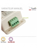 12v 24v 30a Variateur De Puissance 720w Max Potentiomètre Manuel